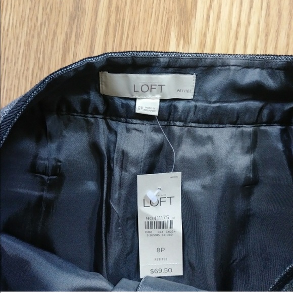 LOFT Wool Tweed Pencil Skirt - Picture 3 of 3